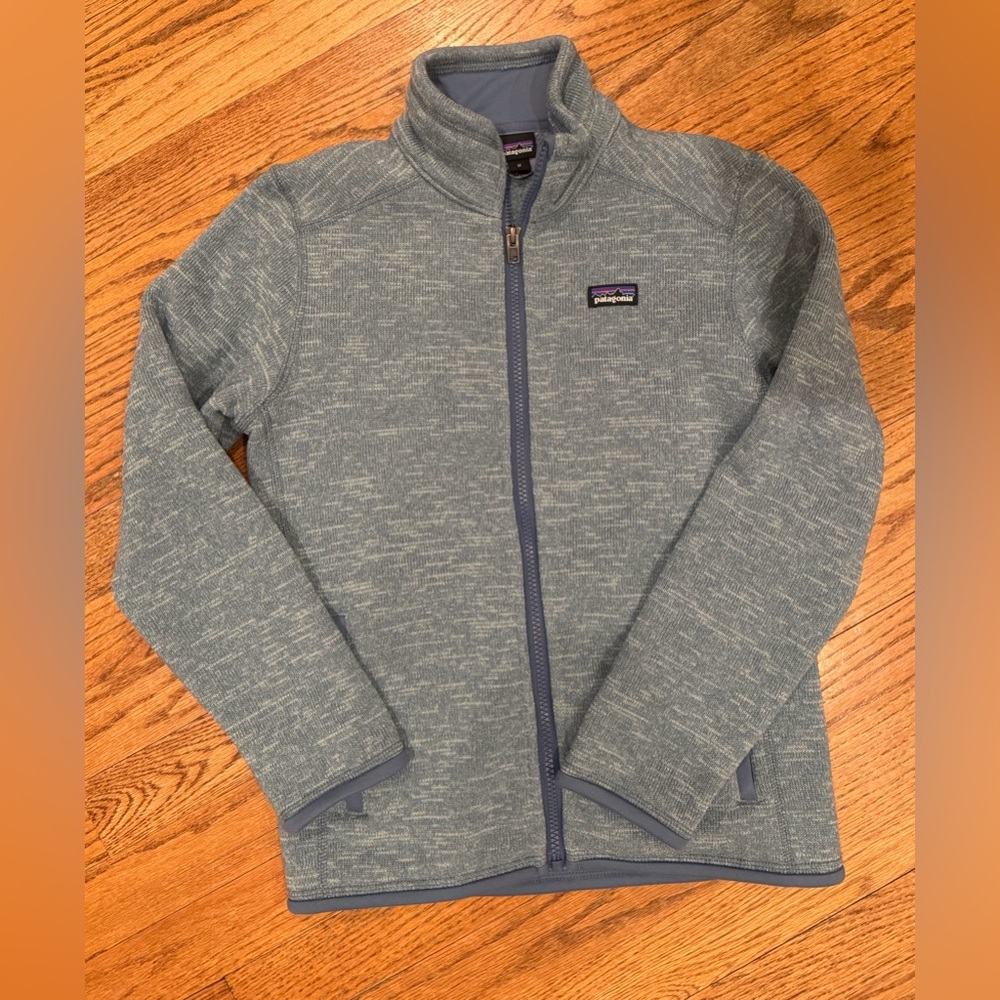 Patagonia Kids Puffer Jacket in Light Blue